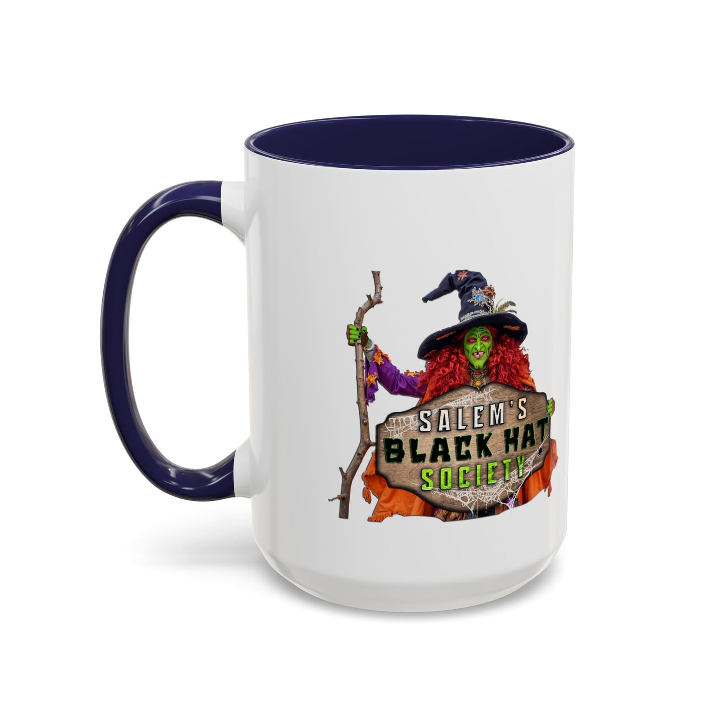 Salem's Black Hat Society Coffee Mug - Witchy Vibes, Halloween Decor, Unique Gift for Halloween Lovers, Spooky Kitchenware, Witch Aesthetic