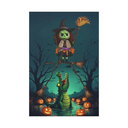 BORAH!'s Mansion Alligator Canvas