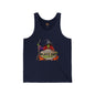 Salem's Black Hat BORAH! Tank Top - Halloween Party Tee, Unisex Jersey Tank, Witchcraft Apparel, Gift for Halloween Enthusiasts, Black Hat Society