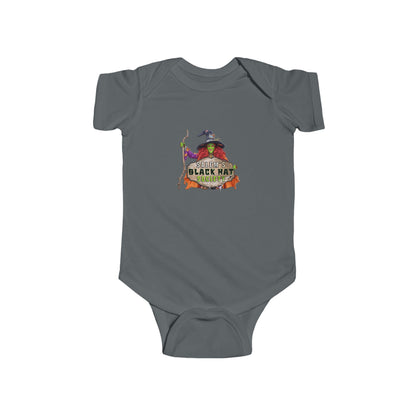Salem's Black Hat Society Infant Bodysuit - Cute Design, Baby Halloween Outfit, Personalized Gift, Fall Fun Clothing, Toddler Costume