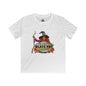 Salem's Black Hat Society BORAH! Kids Halloween Tee, Fun Witch Shirt, Kids' Party Wear, Halloween Clothing