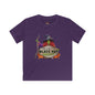 Salem's Black Hat Society BORAH! Kids Halloween Tee, Fun Witch Shirt, Kids' Party Wear, Halloween Clothing