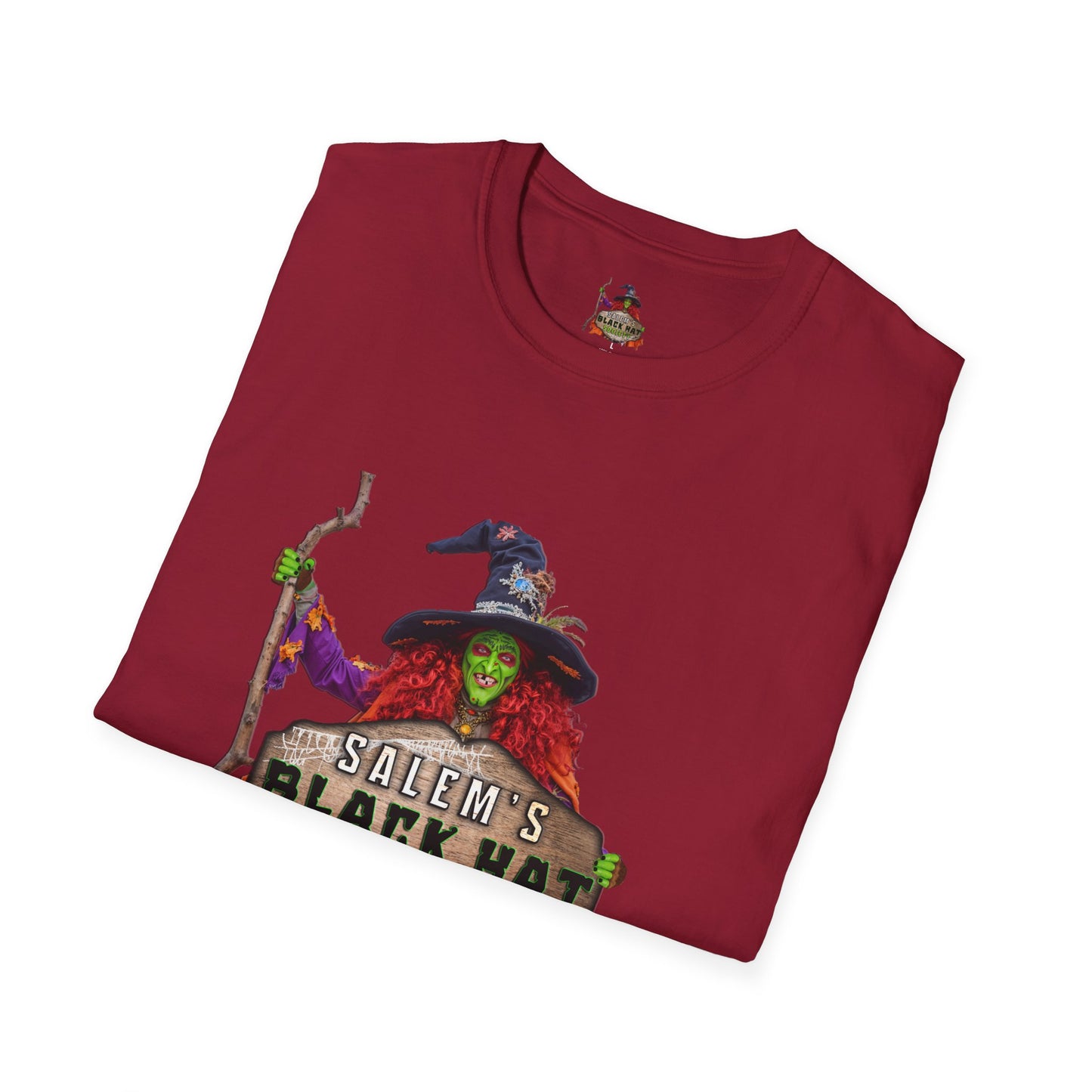 Salem's Black Hat Society Unisex T-Shirt, Halloween Tee, Witch Theme, Witchcraft Apparel, Unique Gift for Spooky Season, Cozy Everyday Wear