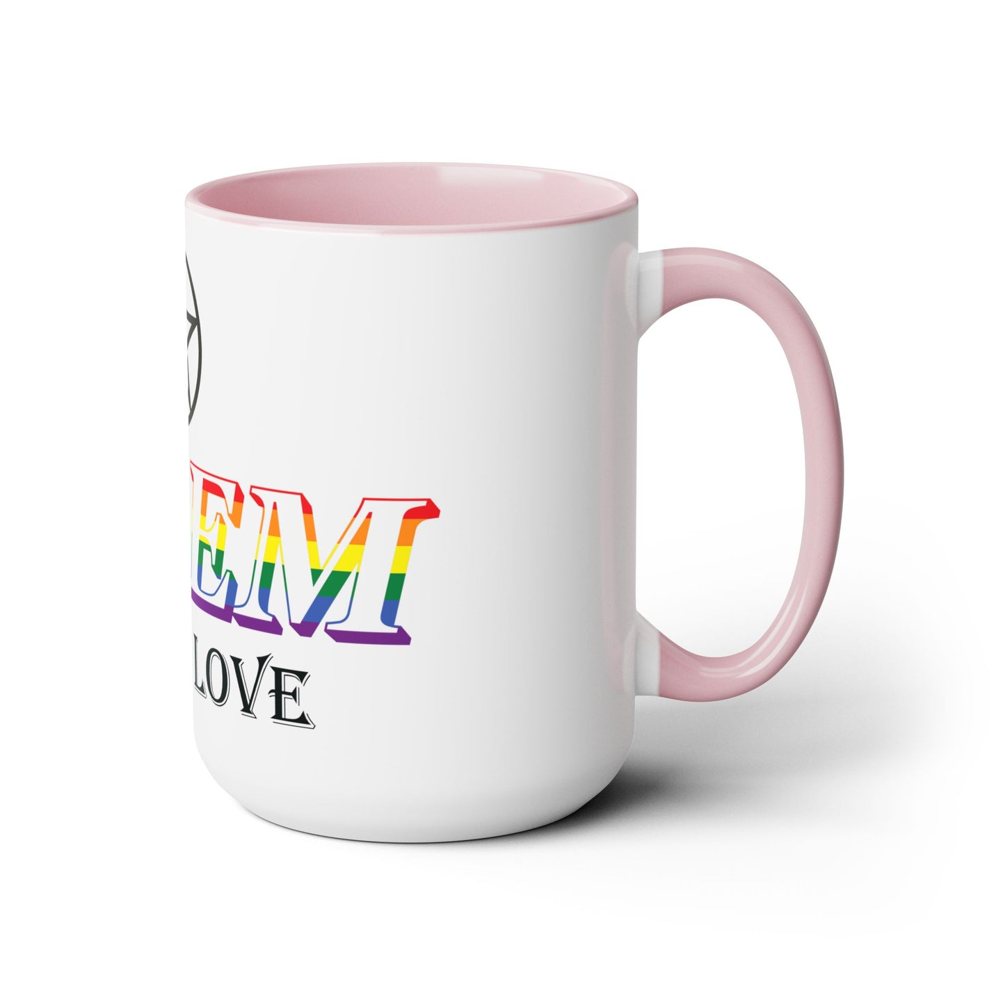 Salem Wicked Love Pride 15oz Two-Tone Coffee Mug