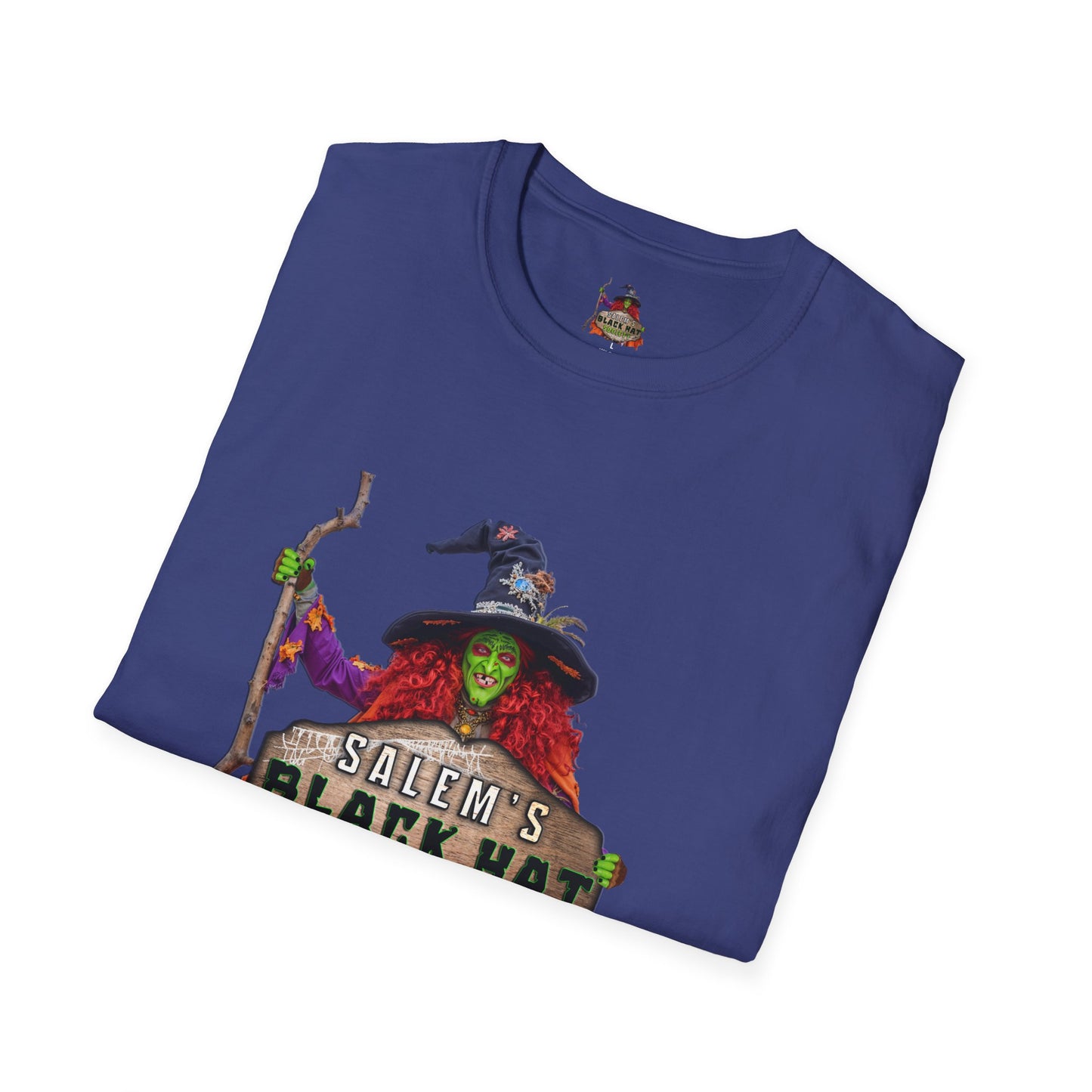 Salem's Black Hat Society Unisex T-Shirt, Halloween Tee, Witch Theme, Witchcraft Apparel, Unique Gift for Spooky Season, Cozy Everyday Wear