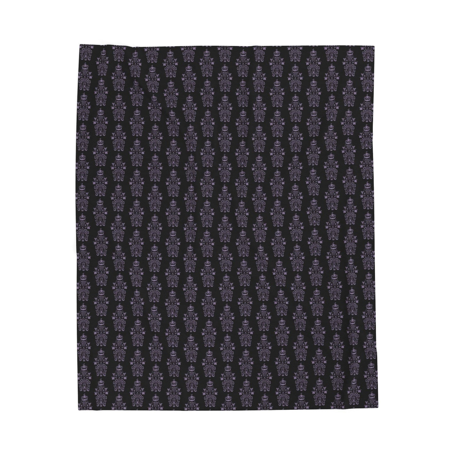 BORAH!'s Haunted Mansion Blanket (Black/Purple)
