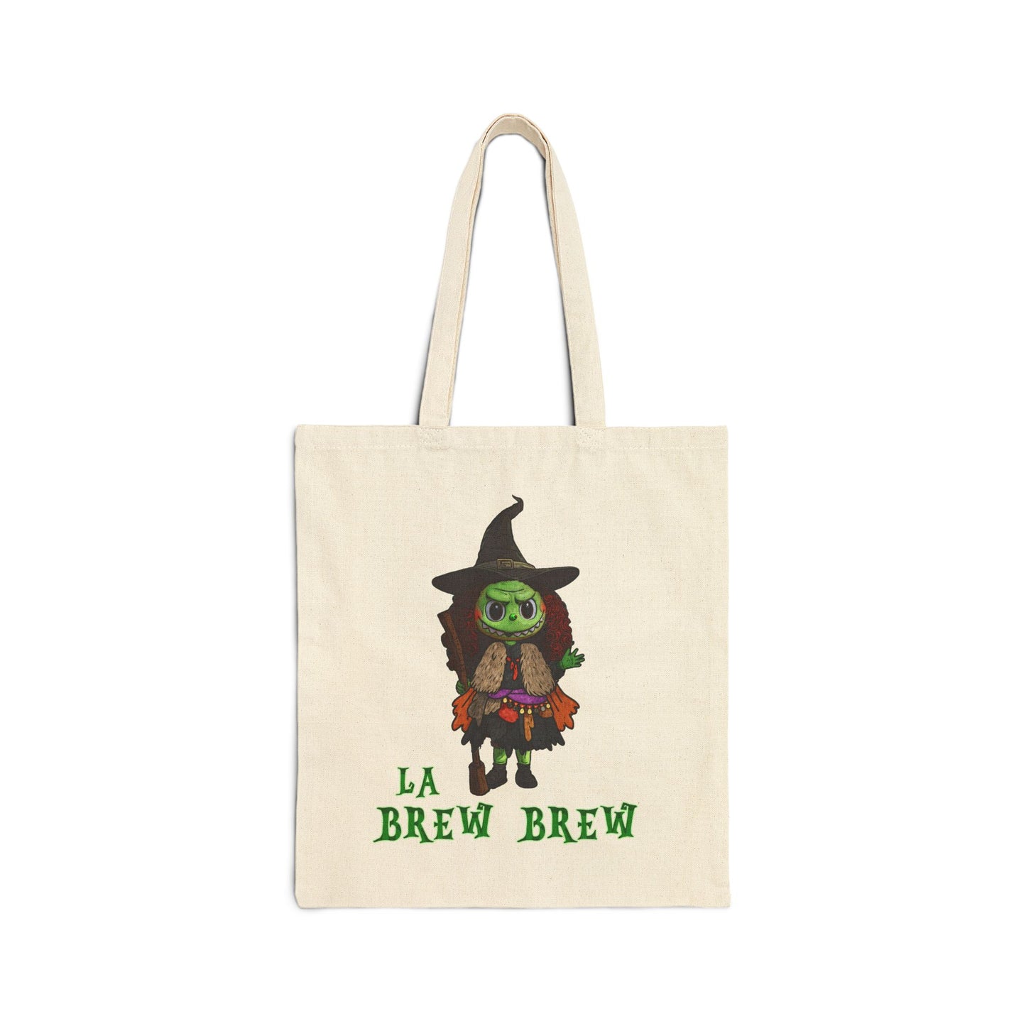BORAH! Two-Sided  Cotton Canvas Tote Bag