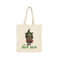 BORAH! Two-Sided  Cotton Canvas Tote Bag