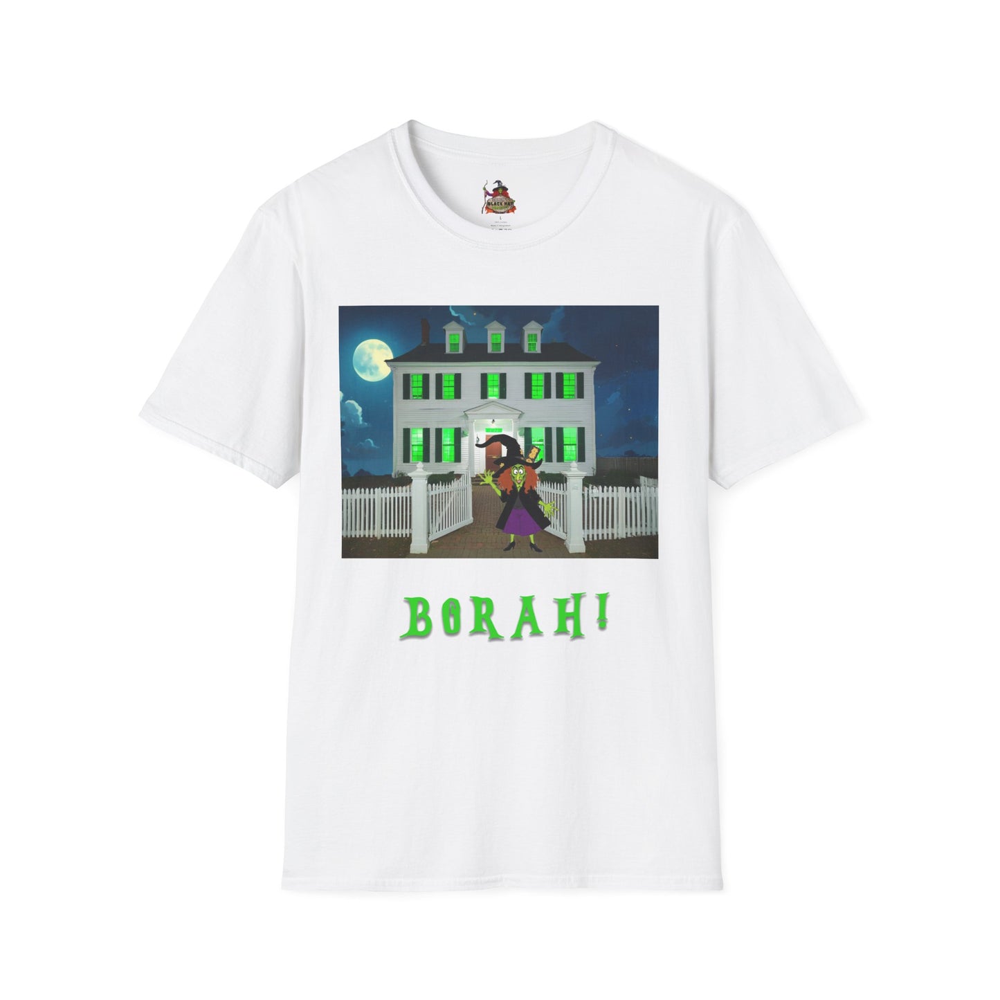 BORAH! Ropes Mansion Halloween T-Shirt