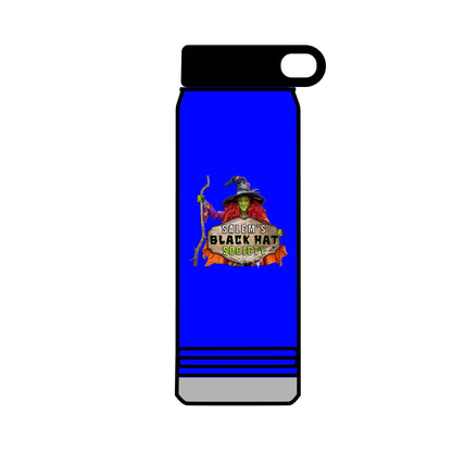 Salem's Black Hat Society BORAH! Water Bottle, 32oz, Halloween Gift, Spooky Hydration, Magical Potion Bottle