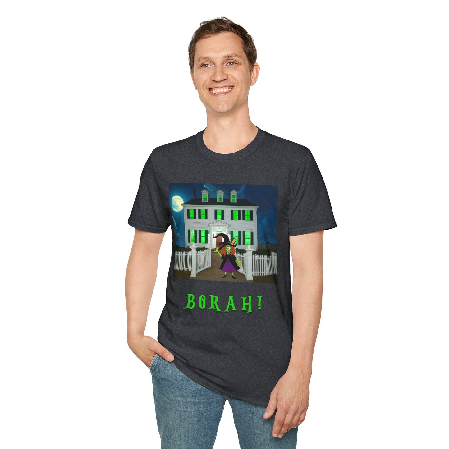 BORAH! Ropes Mansion Halloween T-Shirt