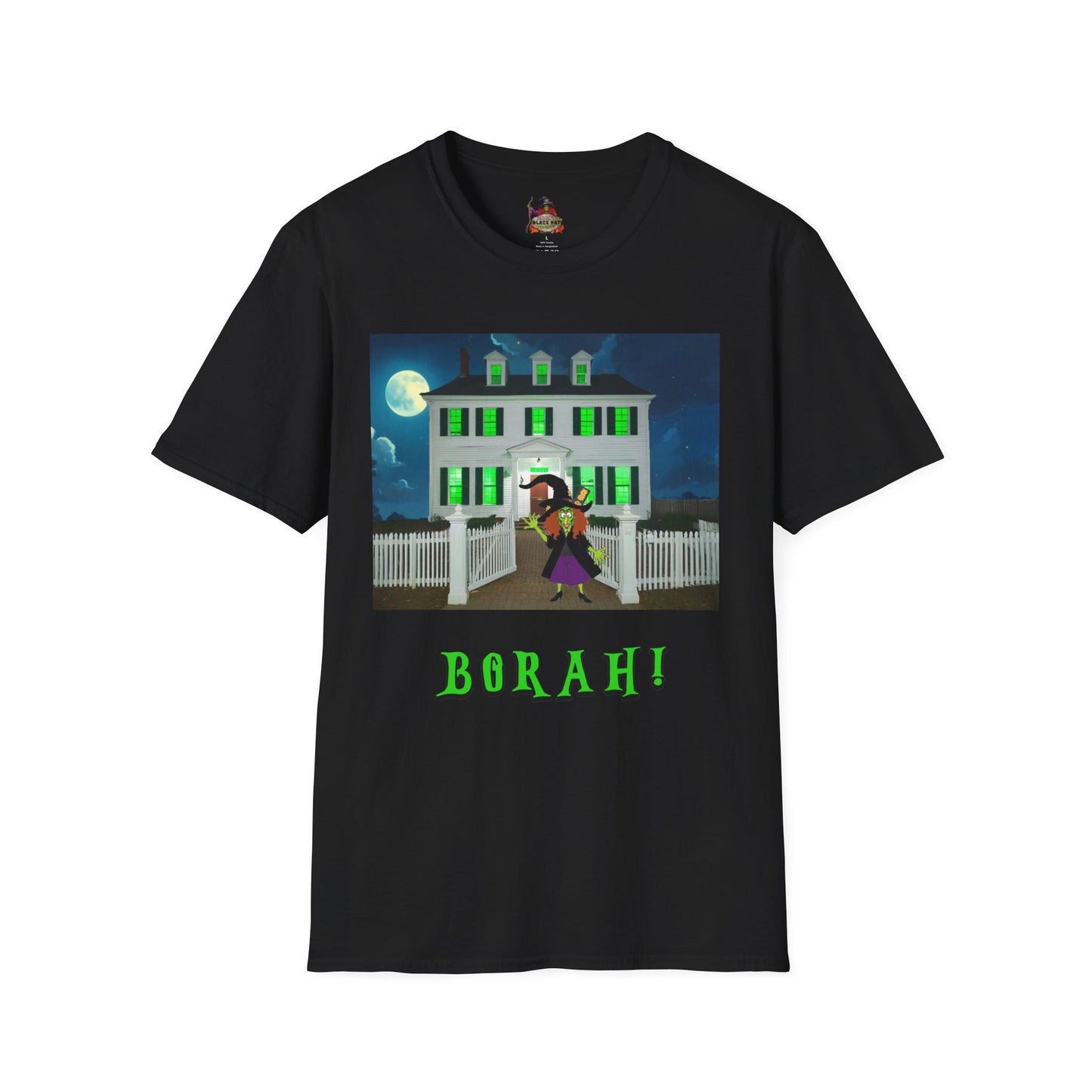 BORAH! Ropes Mansion Halloween T-Shirt