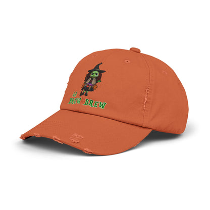 La Brew Brew Halloween Unisex Distressed Cap