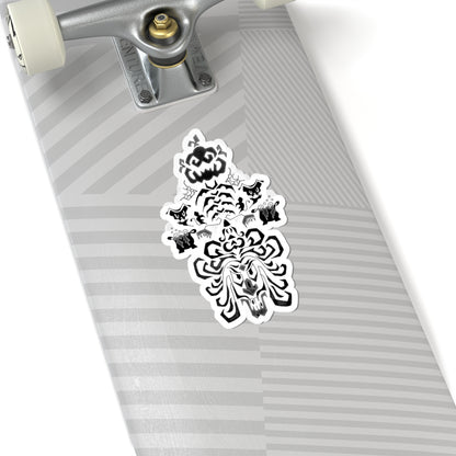 BORAH!'s Haunted Mansion Stickers (Black)