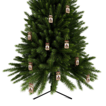 Salem's Black Hat Society Sled Ornaments