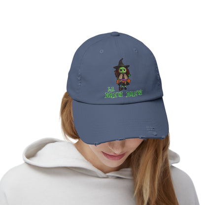 La Brew Brew Halloween Unisex Distressed Cap