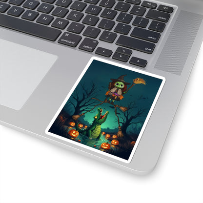 BORAH!'s Haunted Mansion Stretch Frame Alligator Stickers