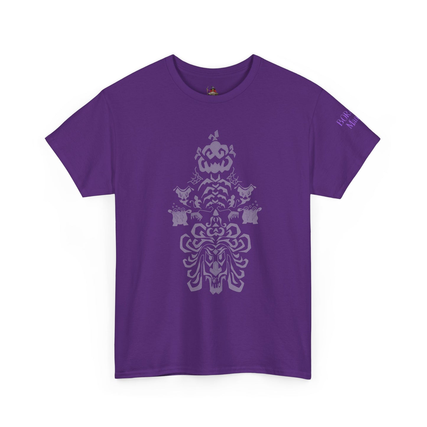BORAH!'s Haunted Mansion Large Logo Unisex Heavy Cotton Tee