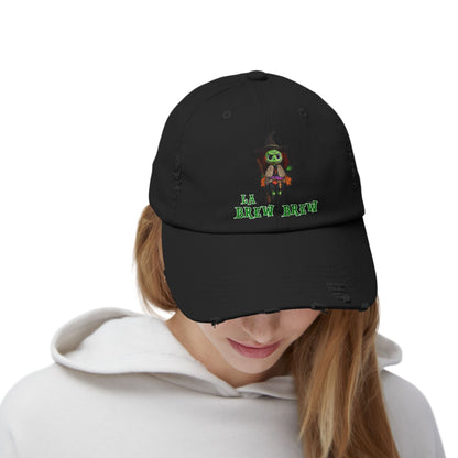 La Brew Brew Halloween Unisex Distressed Cap