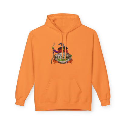 Witchy Vibes Fleece Hoodie - Halloween Gift, Cozy Sweatshirt, Unisex Hooded Sweatshirt, Spooky Apparel, Witch Costume
