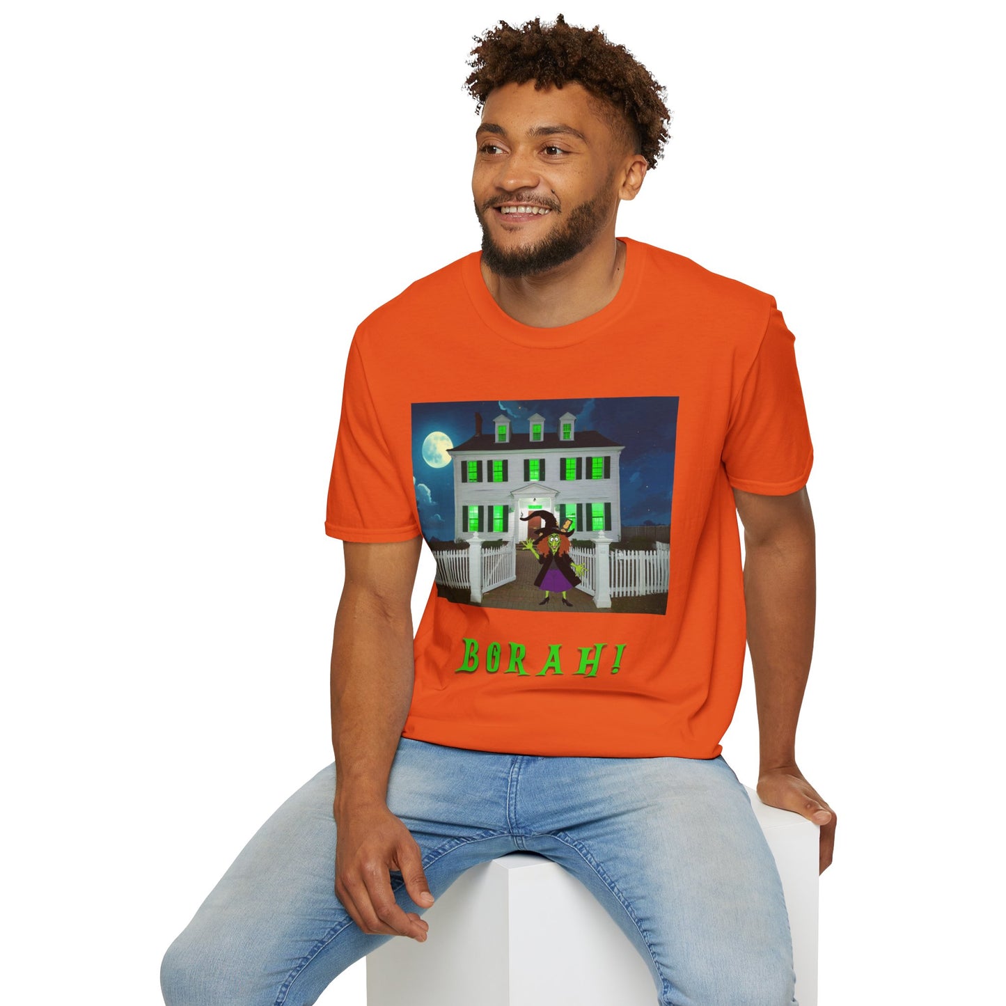 BORAH! Ropes Mansion Halloween T-Shirt