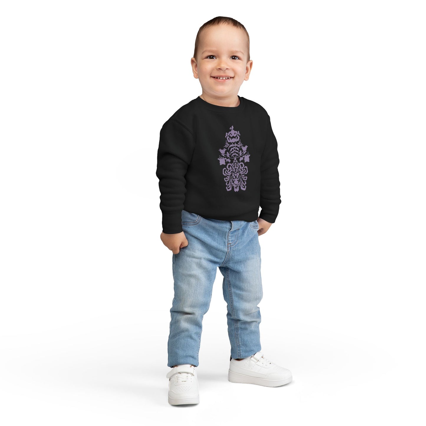 BORAH!'s Mansion Toddler Crewneck (Black)
