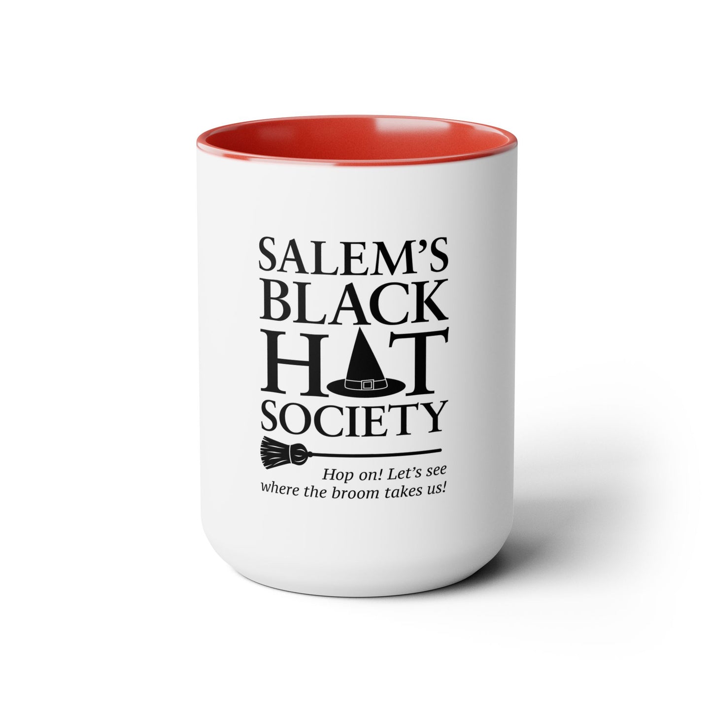 Salem's Black Hat Society Two-Tone Coffee Mugs, 15oz
