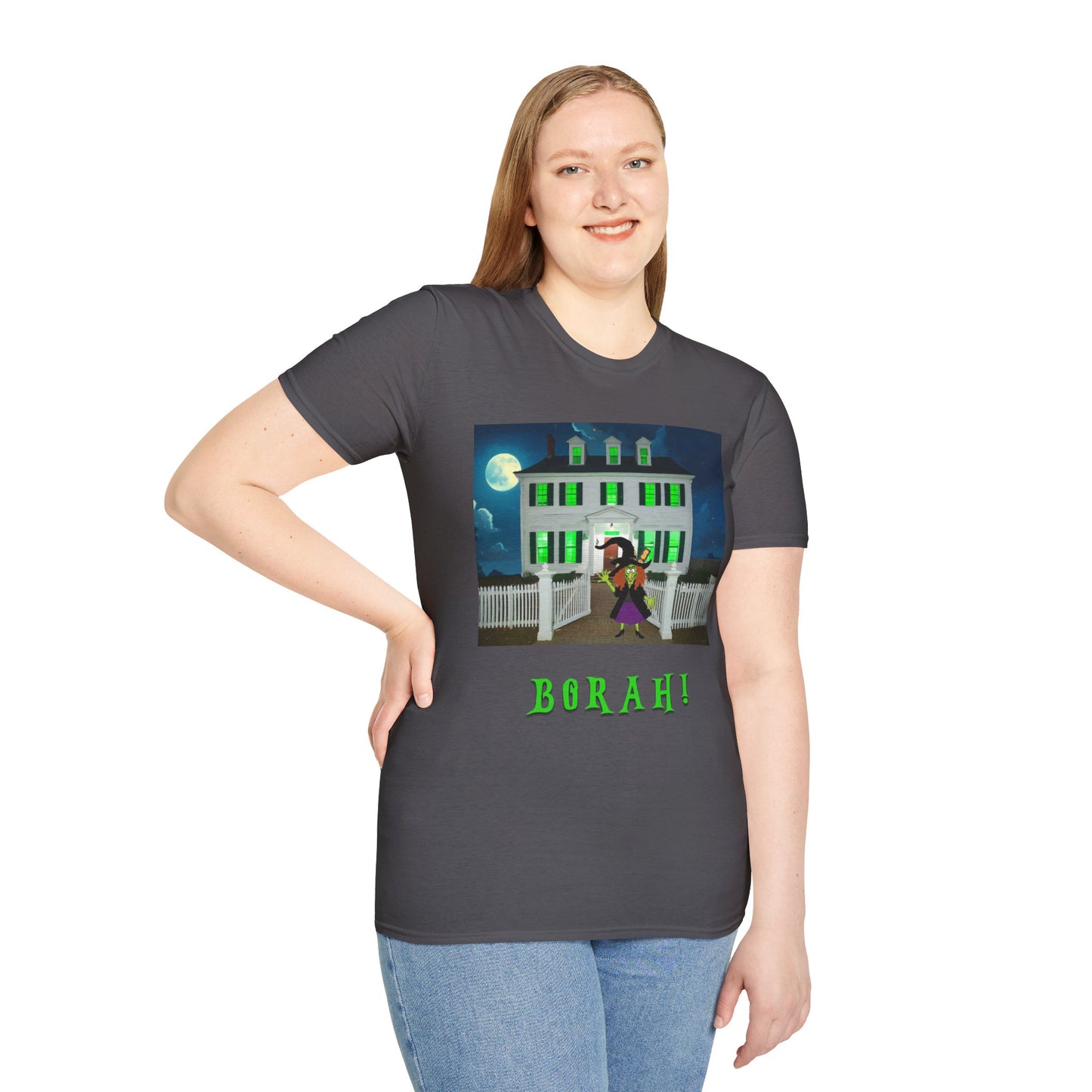 BORAH! Ropes Mansion Halloween T-Shirt