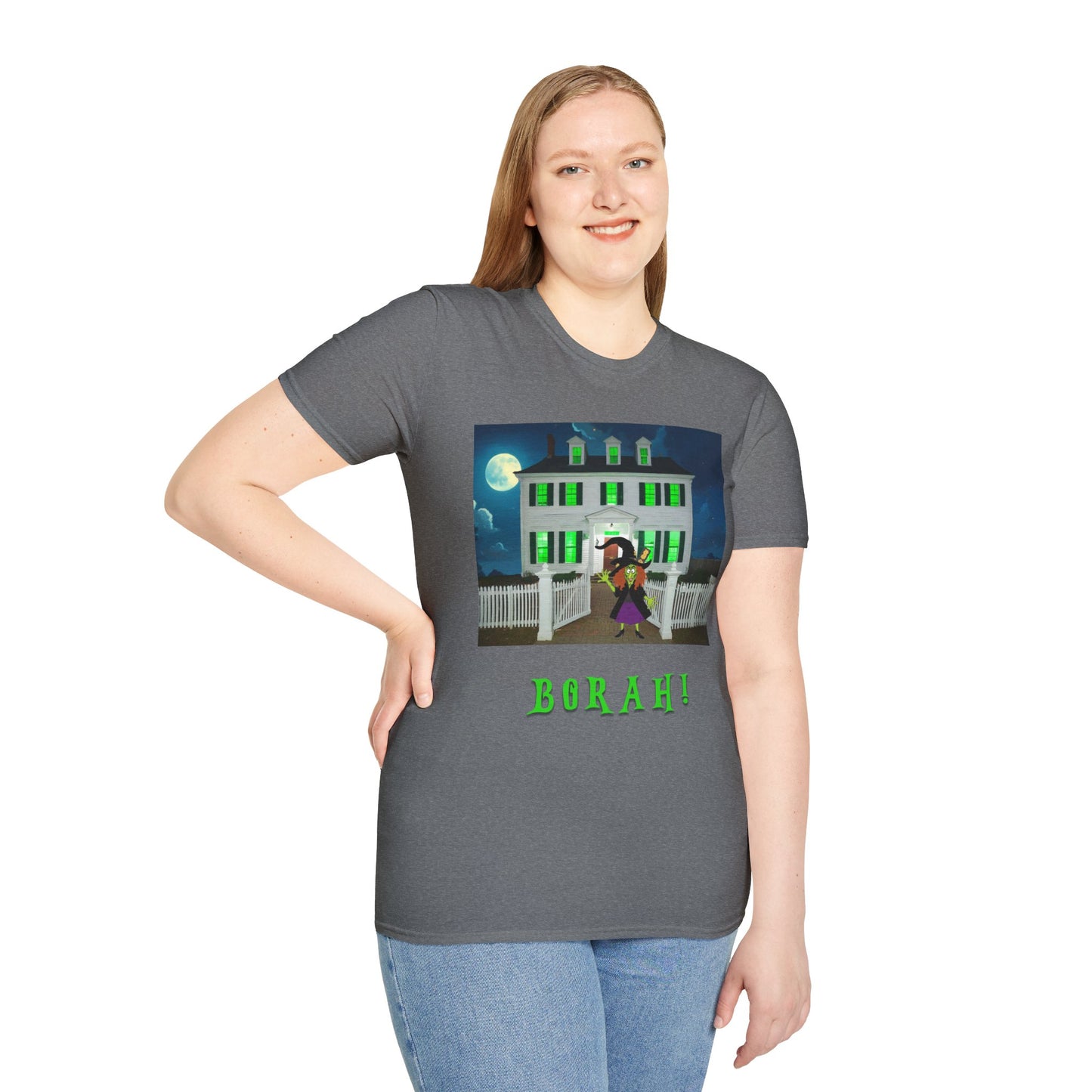 BORAH! Ropes Mansion Halloween T-Shirt