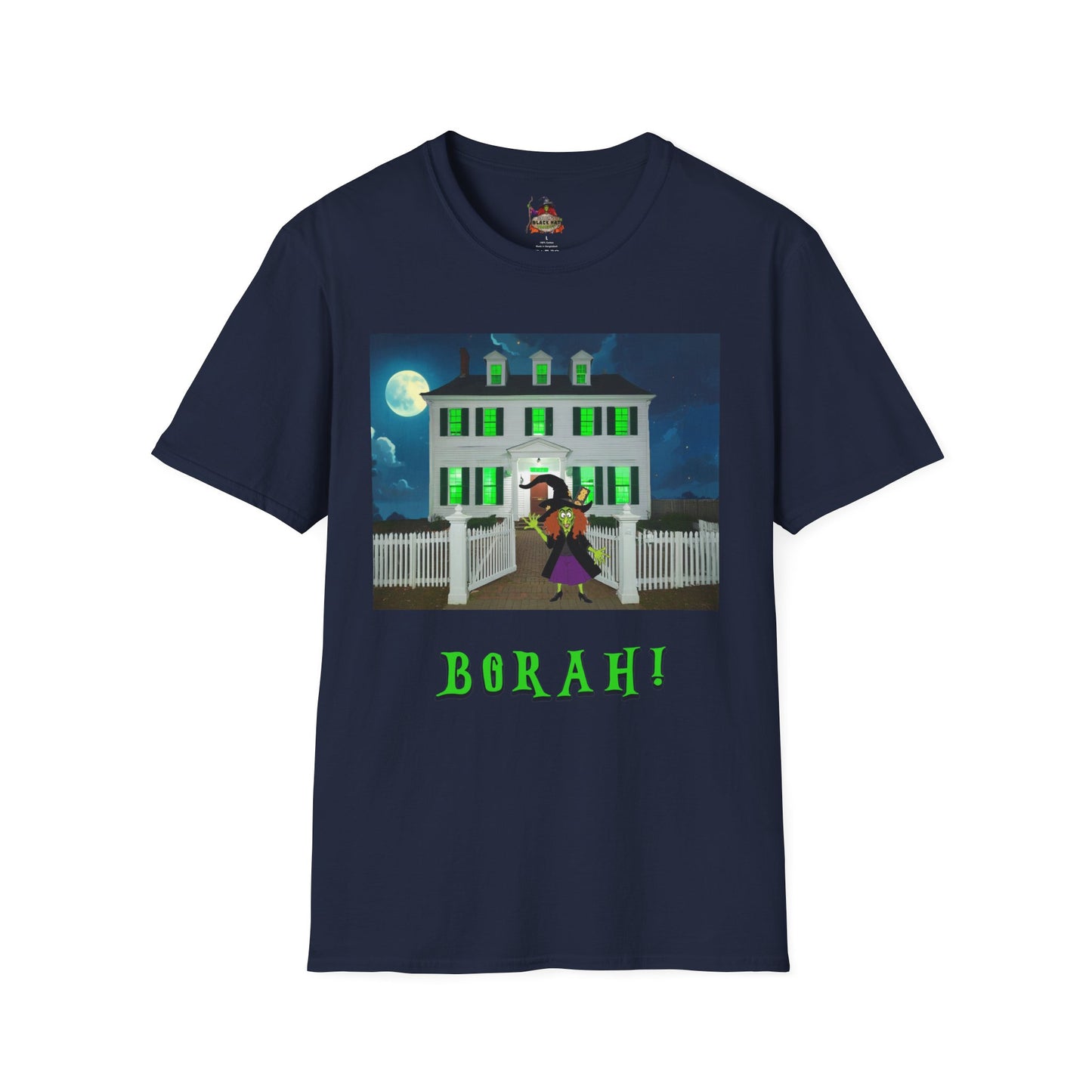 BORAH! Ropes Mansion Halloween T-Shirt