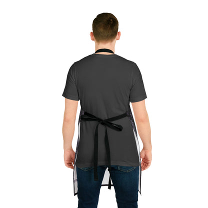 BORAH!'s Haunted Mansion Apron (Black/Pattern)