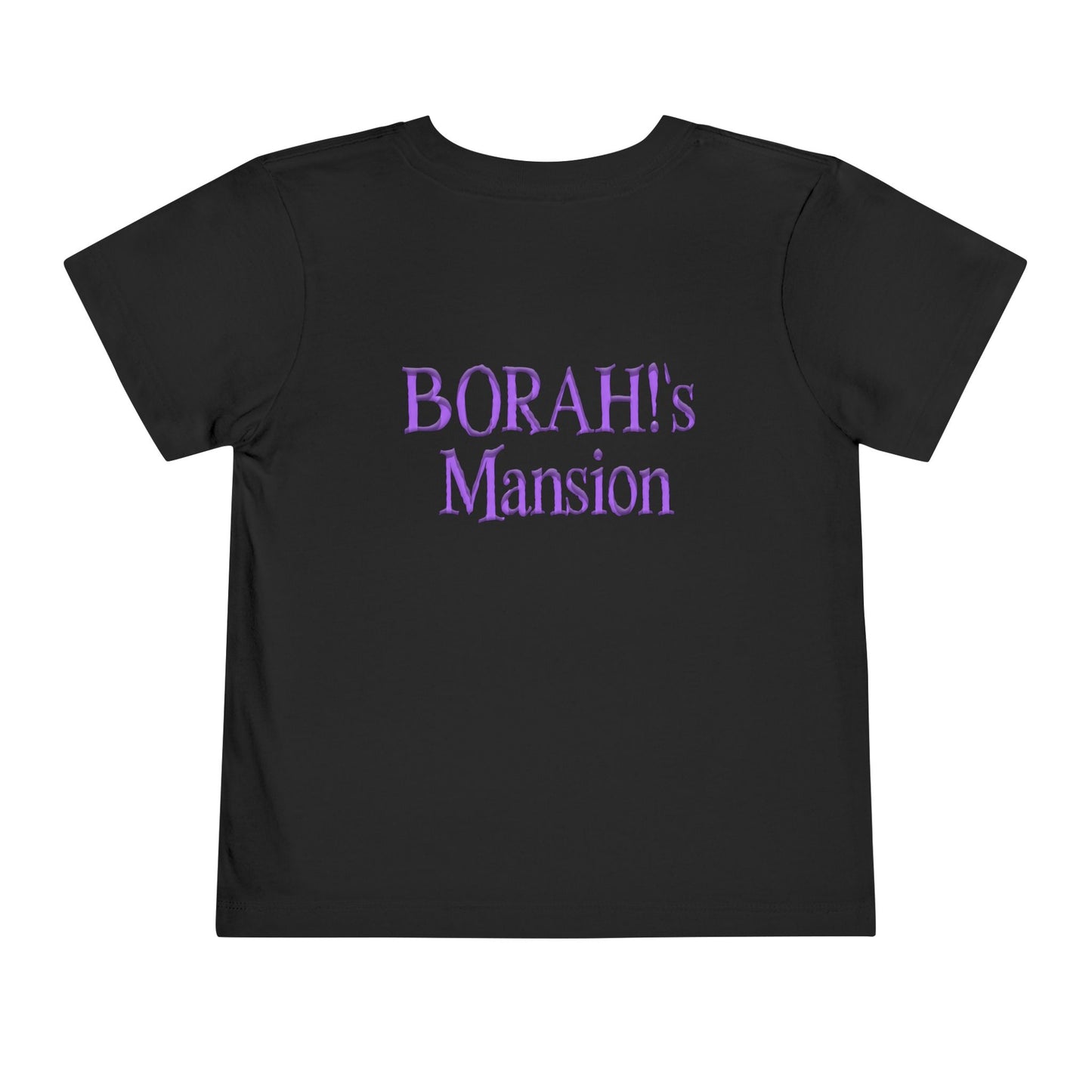 BORAH!'s Mansion Toddler Tee (Black)