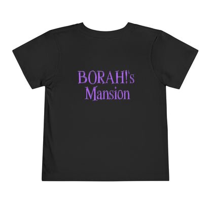 BORAH!'s Mansion Toddler Tee (Black)