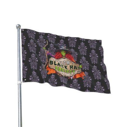 Salem's Black Hat Society Double-Sided Flag
