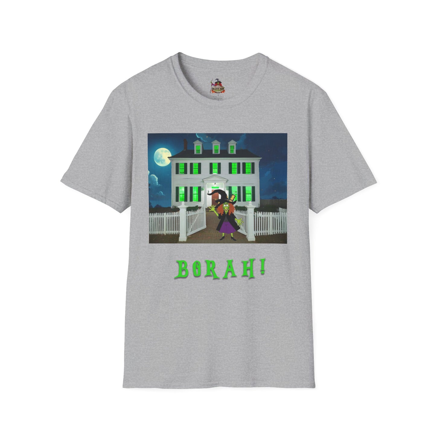 BORAH! Ropes Mansion Halloween T-Shirt
