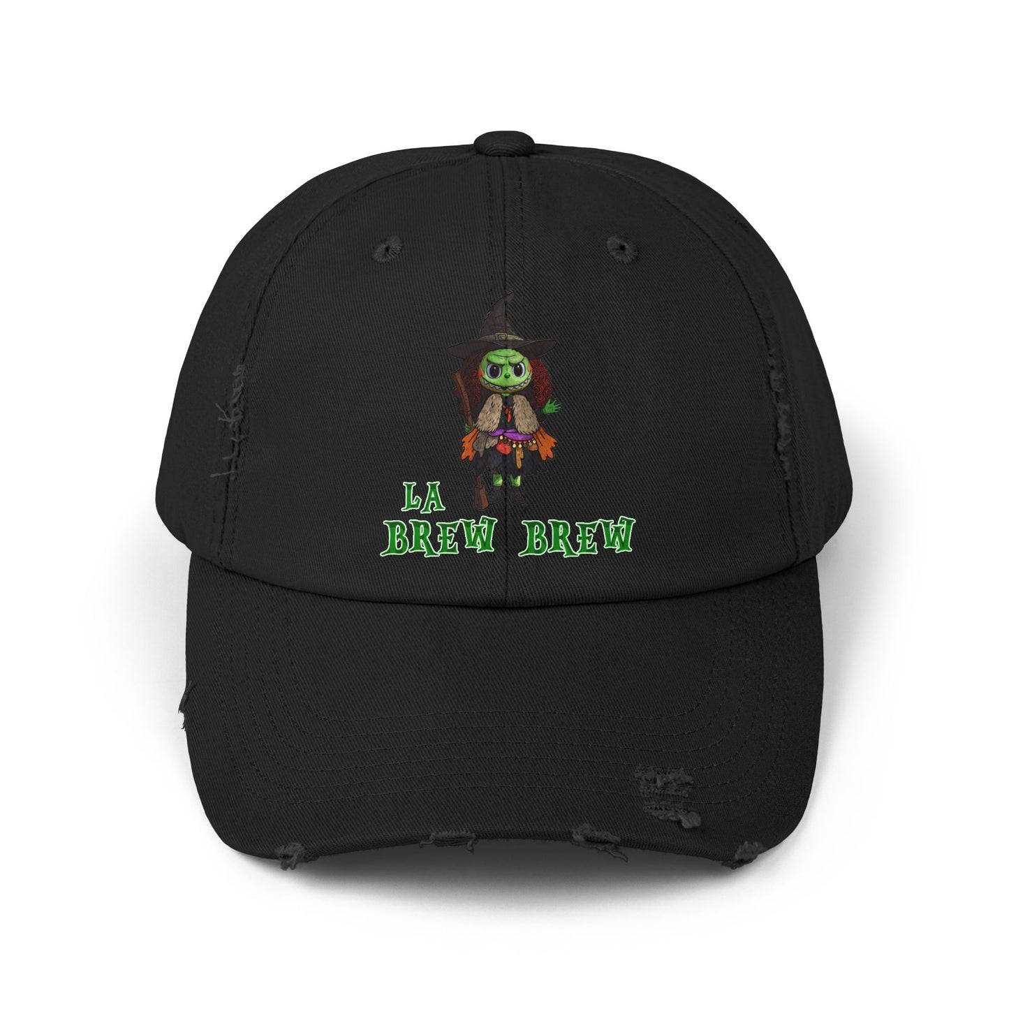 La Brew Brew Halloween Unisex Distressed Cap