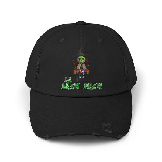 La Brew Brew Halloween Unisex Distressed Cap