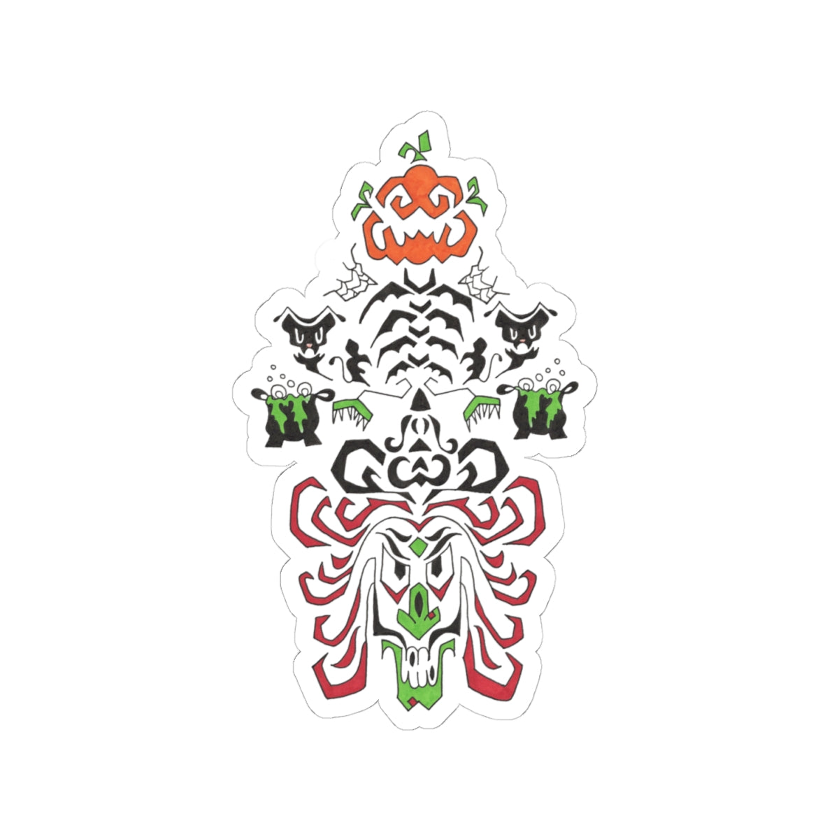 BORAH!'s Haunted Mansion Stickers (Full Color)