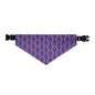 BORAH!'s Haunted Mansion Pet Bandana (Purple/Pattern)