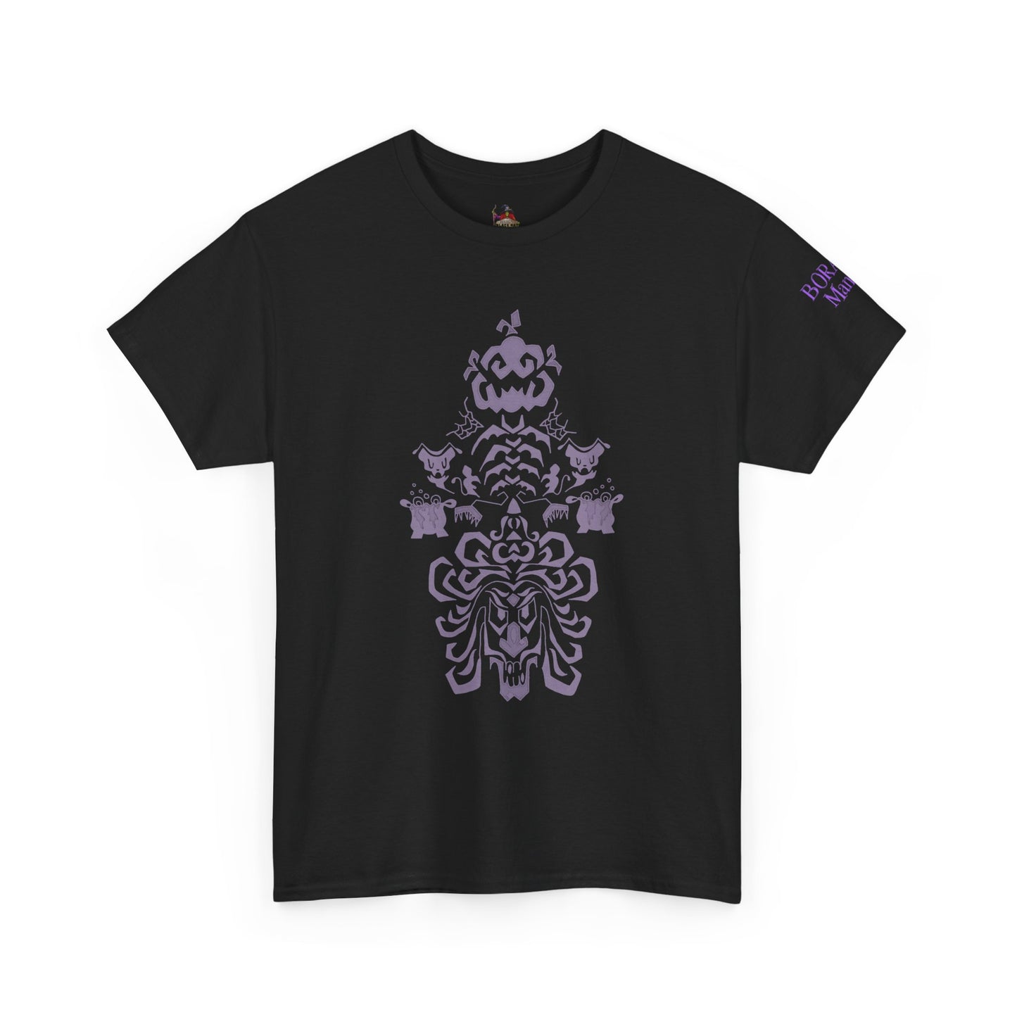 BORAH!'s Haunted Mansion Large Logo Unisex Heavy Cotton Tee
