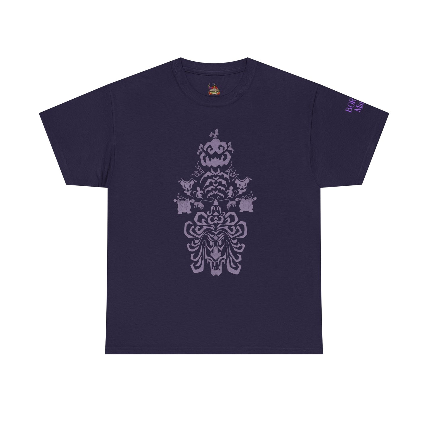 BORAH!'s Haunted Mansion Large Logo Unisex Heavy Cotton Tee