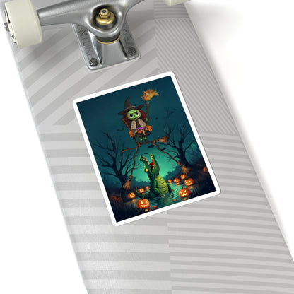 BORAH!'s Haunted Mansion Stretch Frame Alligator Stickers
