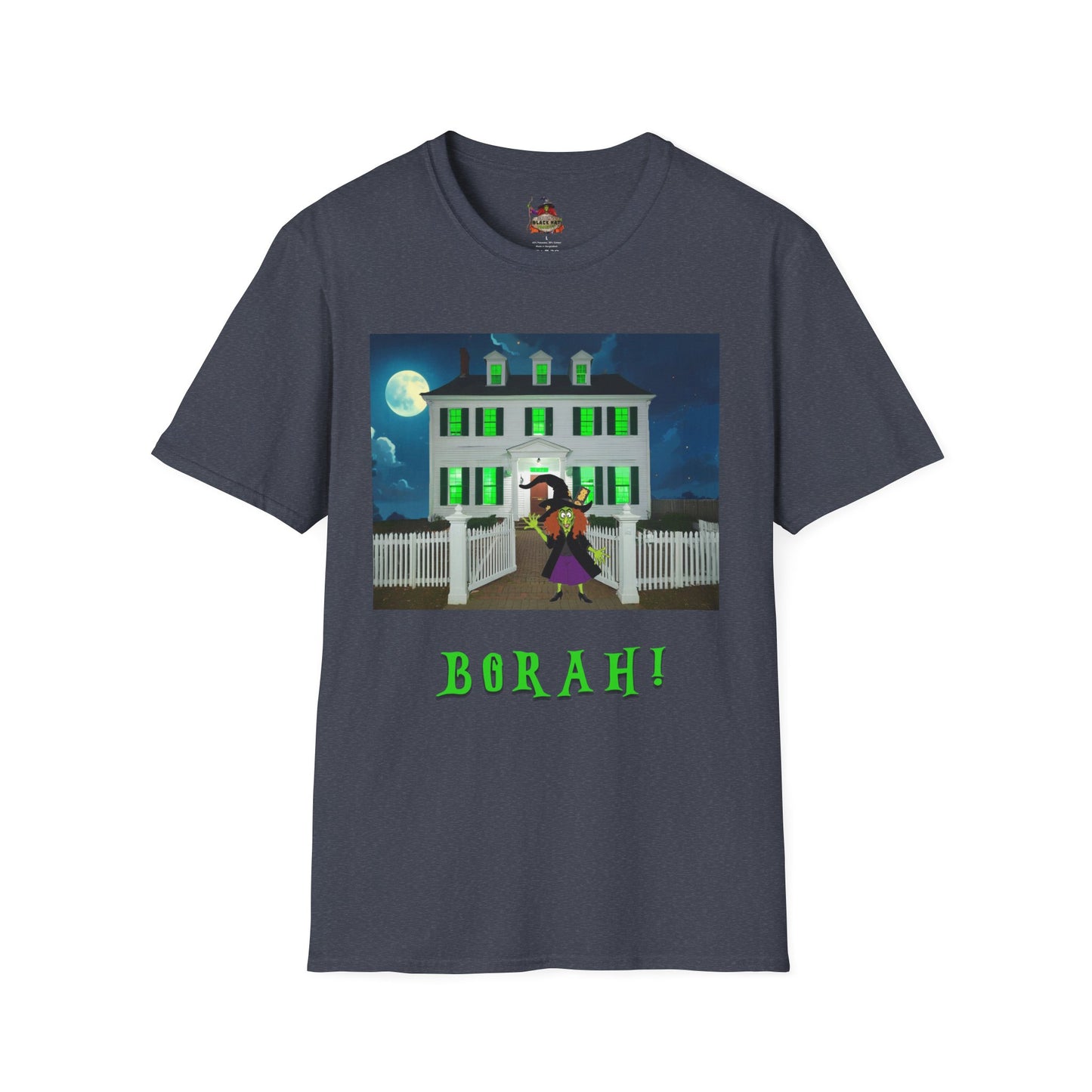 BORAH! Ropes Mansion Halloween T-Shirt