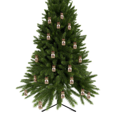 Salem's Black Hat Society Sled Ornaments