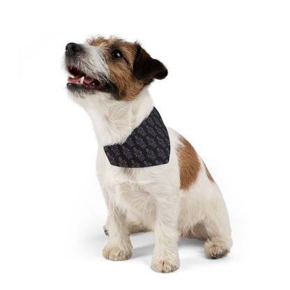 BORAH!'s Haunted Mansion Pet Bandana (Black/Pattern)