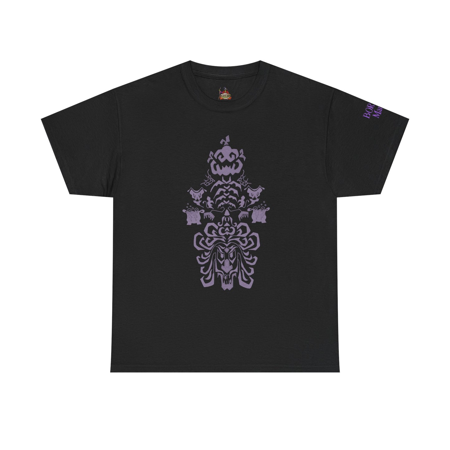 BORAH!'s Haunted Mansion Large Logo Unisex Heavy Cotton Tee