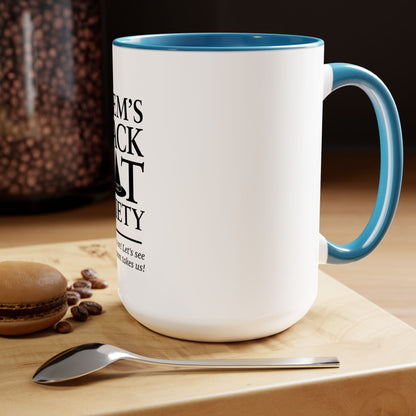 Salem's Black Hat Society Two-Tone Coffee Mugs, 15oz