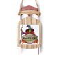 Salem's Black Hat Society Sled Ornaments