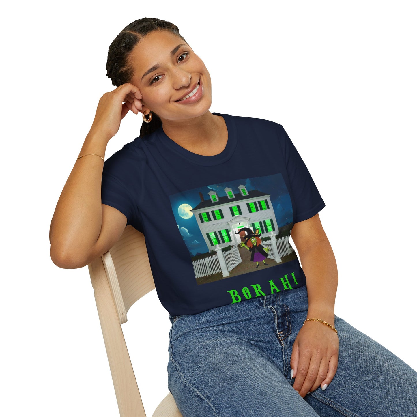 BORAH! Ropes Mansion Halloween T-Shirt