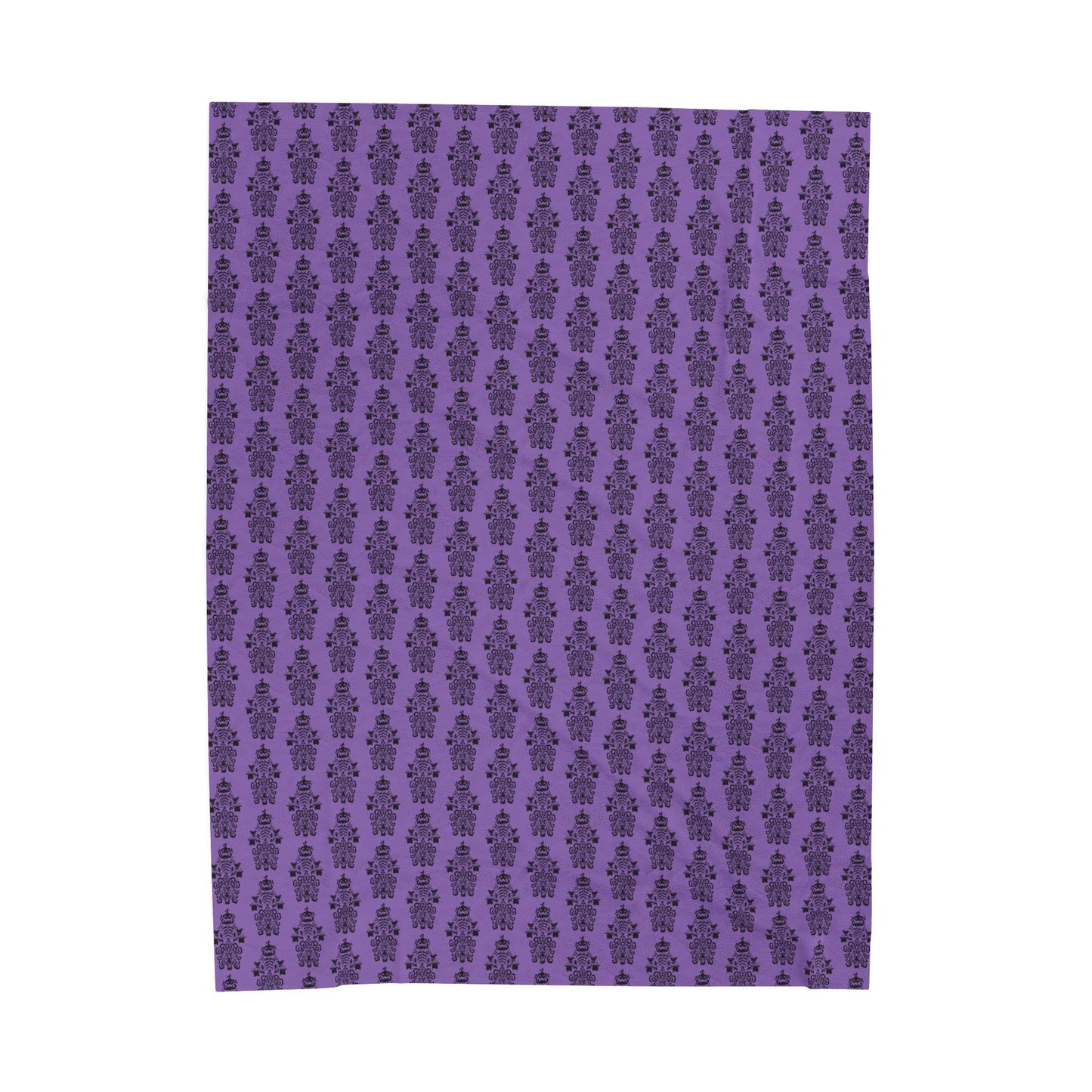 BORAH!'s Haunted Mansion Blanket (Purple/Black)